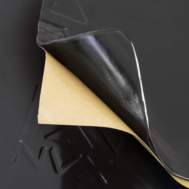 NVX Stealth Black SDBDK12 90 mil Thick 12 sqft. Car Sound Damping Mat, Butyl Automotive Sound Deadener, Audio Noise Vibration Insulation and Dampening (Four 12â€ x 36â€ Pieces) - Image 4